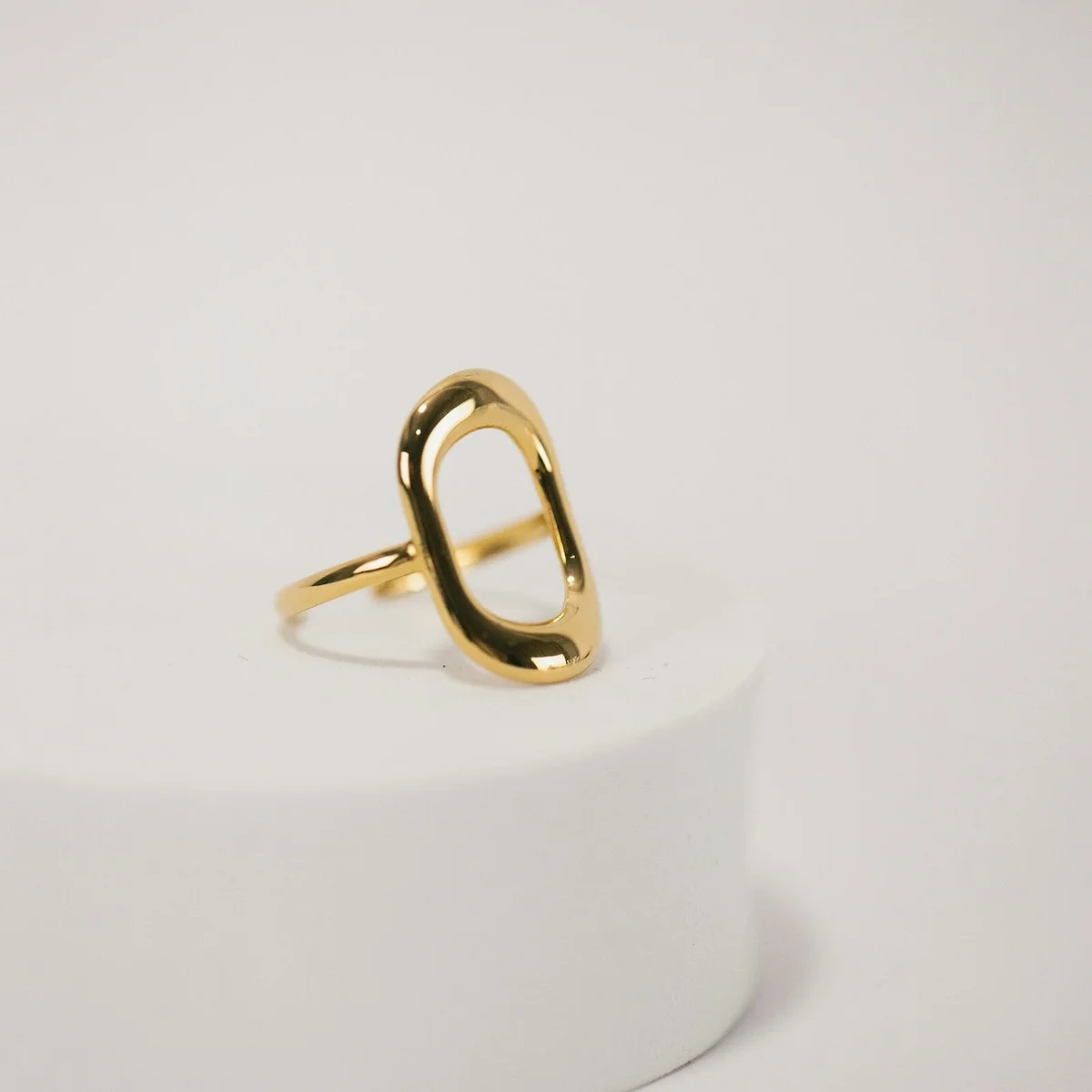 Bague ovale ouverte — 1