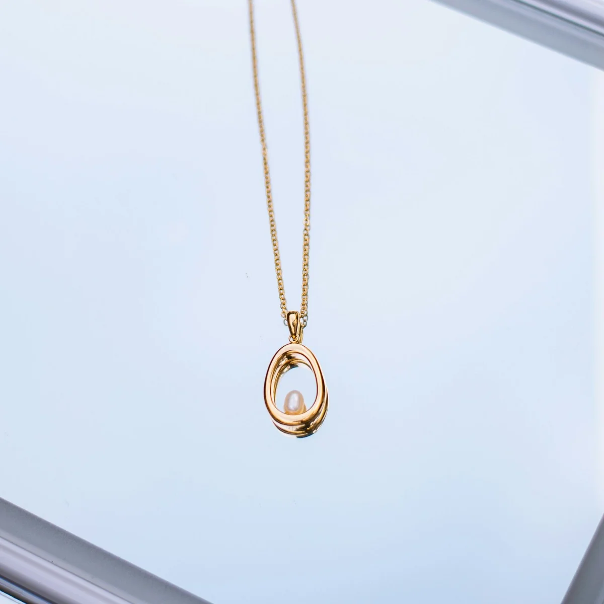 Pendentif perle d'eau douce — 1